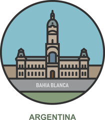Bahia Blanca. Cities and towns in Argentina