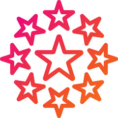 Star Vector Icon Design Illustration