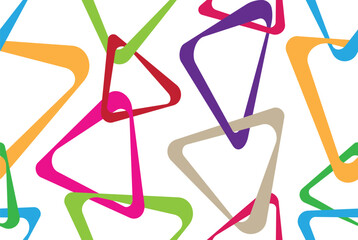 seamless pattern with abstract geometric shapes	