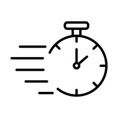 Fast Delivery Icon Logo Design Vector Template Illustration Sign And Symbol Pixels Perfect