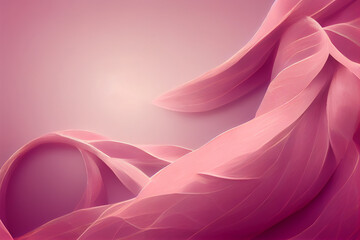 Pink smooth lines organic background. Illustration