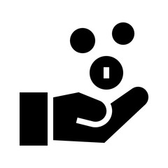 income glyph icon