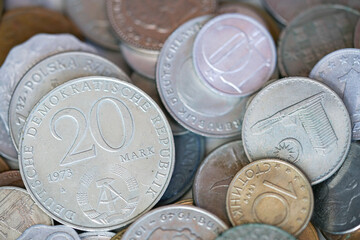 euro coins