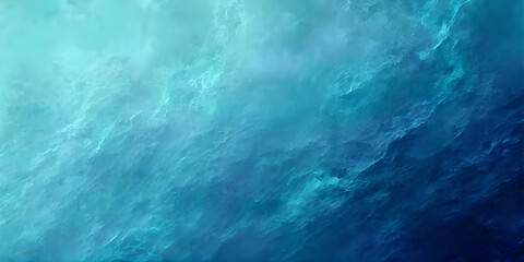 deep sea background with bubbles, illustration, Generative, AI - obrazy, fototapety, plakaty