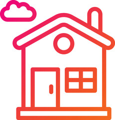 House Vector Icon Design Illustration