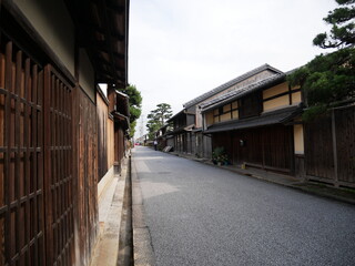 Obraz premium 歴史を感じる日本の街