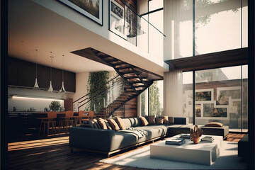 modern house interior design