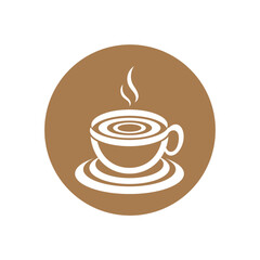 Coffee cup Logo Template vector icon illustration  design
