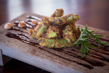 Avocado Fries Appetizer with Sauce