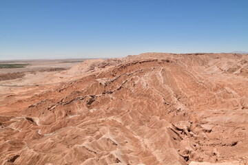 Fototapeta na wymiar pukara de quitor san pedro de atacame views desert chile South america