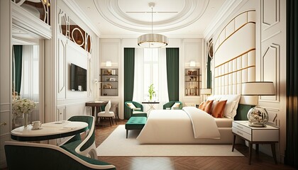 Design Suite - Luxury Rooms in a Modern style.
Generative ai