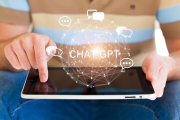 Business person using digital tablet with Technology smart  application