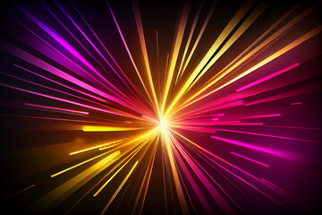 Abstract background with colorful spectrum.