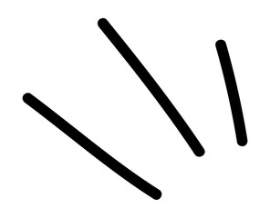 Scribble doodle element vector
