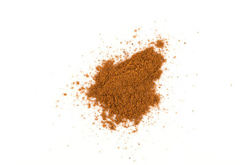 cinnamon powder closeup
