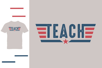 Funny teacher t shirt design