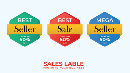 sales promotion banner ornament