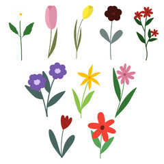 Floral doodle pack 