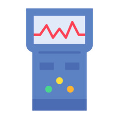 Analyzer Flat Multicolor Icon