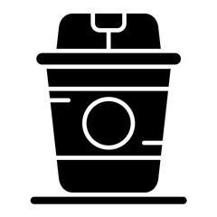 Coffee Glyph Icon