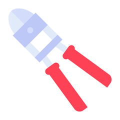 Crimping Flat Multicolor Icon