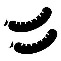 Sausage Glyph Icon