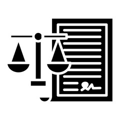 Bureaucracy Glyph Icon