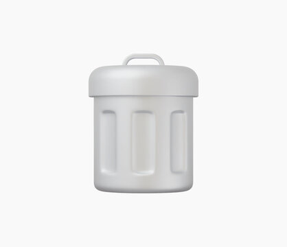 3d Realistic Recycling Icon vector illustration.