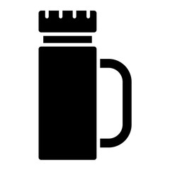 Thermos Glyph Icon