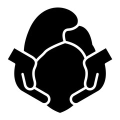 Spa Glyph Icon