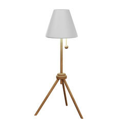 Floor Lamp 3D Illustration