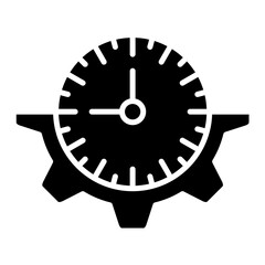 Productivity Glyph Icon