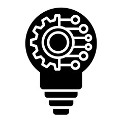 Invention Glyph Icon