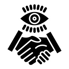 First Impression Glyph Icon