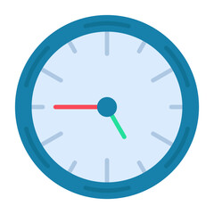 Time Flat Multicolor Icon