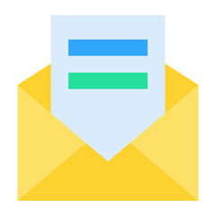 Email Flat Multicolor Icon