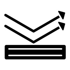 Rain Repellent Glyph Icon