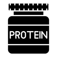 Proteins Glyph Icon