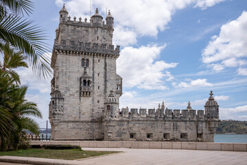 Fototapeta na wymiar Torre de Belem Lissabon Portugal