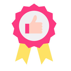 Best Seller Flat Multicolor Icon