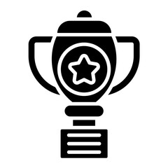 Trophy Glyph Icon