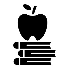 Back To School Glyph Icon