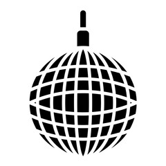 Party Ball Glyph Icon