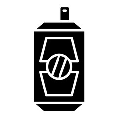 Soda Drink Glyph Icon