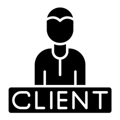 Clients Glyph Icon