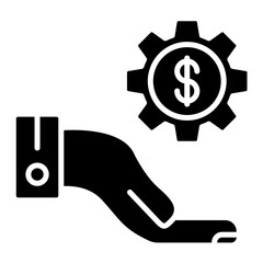 Financing Options Glyph Icon