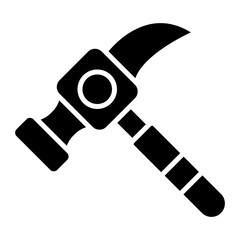 Hammer Glyph Icon
