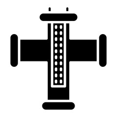 Basket Strainer Glyph Icon