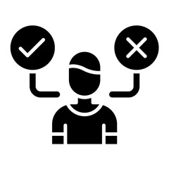 Decision Makers Glyph Icon