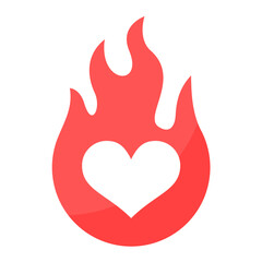 Desire Flat Multicolor Icon